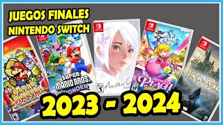 Los 30 MEJORES Juegos que Llegarán a NINTENDO SWITCH en 2023 y 2024  N Deluxe [upl. by Violette]