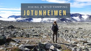 Jotunheimen  Home of the Giants  Hiking amp Wild Camping in Norway  3 weeks Minimalist Backpacking [upl. by Leahcimal]