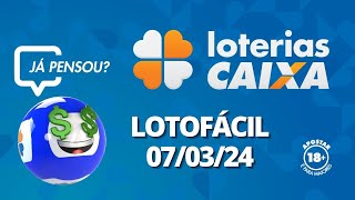 Resultado da Lotofácil  Concurso nº 3047  07032024 [upl. by Clemmy23]