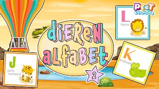 Eerste woordjes leren met het Dieren Alfabet  ABC Nederlands [upl. by Natascha]