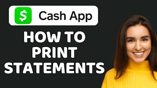 How To Print Cash App Statements [upl. by Htabmas]