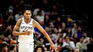 Highlights Devin Vassells 18 PTS 6 REB at PHX  202324 San Antonio Spurs [upl. by Edin]