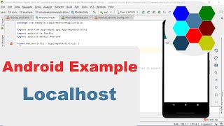 Connect To Localhost With Android Webview  Beginner Example [upl. by Natye]