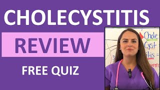 Cholecystitis Nursing NCLEX Pathophysiology Symptoms TTube amp Cholecystostomy [upl. by Tonry701]