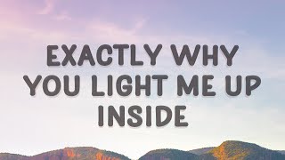 Becky G  Exactly why you light me up inside Shower Lyrics [upl. by Eened]