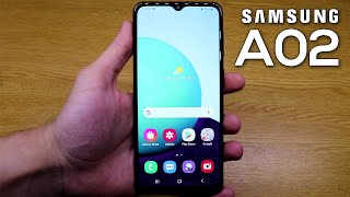 UNBOXING Samsung Galaxy A02  Primeras Impresiones en Español [upl. by Einna265]