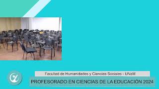 Profesorado en Ciencias de la Educación 13 de Agosto [upl. by Ndnarb]