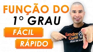 Rápido e Fácil  Função do 1º grau  Função afim [upl. by Levison]