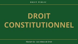 Droit Constitutionnel  Les formes dEtats [upl. by Hendrika]