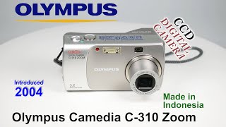 2004 Olympus Camedia C 310 Zoom  CCD Digital Camera [upl. by Sarge]