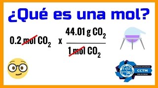 Mol Conversiones de gramos a mol y mol a gramos [upl. by Waers143]