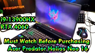 Is Predator a good gaming brand Must Watch Before Purchasing Acer Predator Helios Neo 16 Laptop [upl. by Monetta]