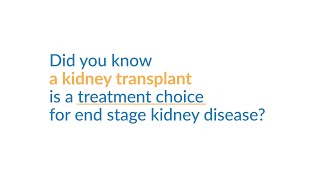 5 Reasons to Choose a Kidney Transplant [upl. by Alih545]