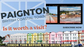 English Coastal Town Exploring Paignton City Centre Drive [upl. by Margette]