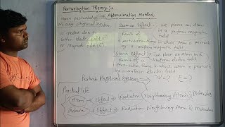 Quantum Mechanics 41 Perturbation Theory [upl. by Far33]