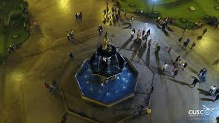 Maravillosa Plaza De Armas de Cusco De Noche  Cusco Drone [upl. by Ad]