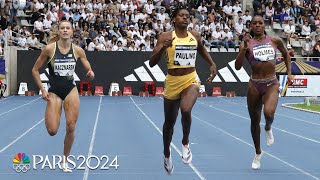 Marileidy Paulino storms past competition to claim Paris 400m  NBC Sports [upl. by Gundry]