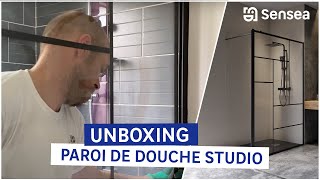 📦Unboxing  paroi de douche studio [upl. by Onafets]