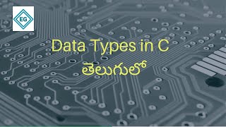 Data Types in C programming language Explained  Telugu  Data Types in C Programming [upl. by Avan]