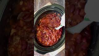 Easy Crockpot Chili 🌶️ Recipe lolohomekitchencom [upl. by Kial606]