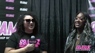 Sapphire Blaze Interview at Rockstarr Music Fest [upl. by Nnaynaffit]