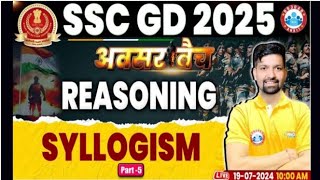 Avasar batch SSC GD 2025 Reasoning Syllogism part 05 by Sandeep sir RWA [upl. by Butterfield]