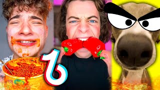 DESTROYING Cringe Spicy Food Tiktoks [upl. by Jaquith]