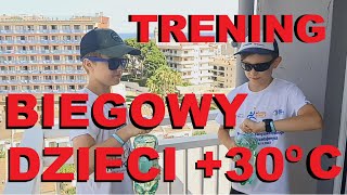 Trening biegowy dzieci 10  12 lat plan treningowy na 7 upalnych dni wakacji Popraw bieg dziecka JMO [upl. by Siward]