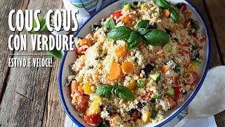 COUS COUS CON VERDURE fatto in casa  Marianna Pascarella [upl. by Calva]