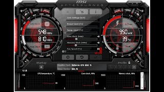 How to fix or apply gpu overclock at startup using msi afterburner [upl. by Christye]