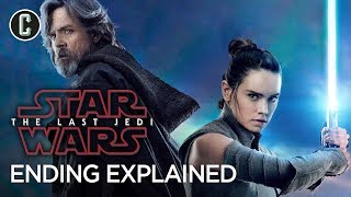 Star Wars The Last Jedi  Ending Explained [upl. by Martres]