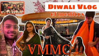 Diwali Party in Medical College😍🔥 VMMC amp Safdarjung hospital🤩🫀vmmc mbbslife hustle neetug [upl. by Rayshell]