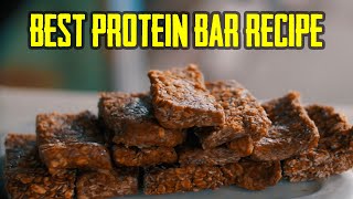 James Buff in Best Homemade NoBake PROTEIN BARS Recipe [upl. by Mitman8]