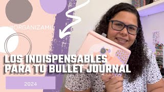 Los indispensables para empezar en el Bullet Journal [upl. by Allenod]