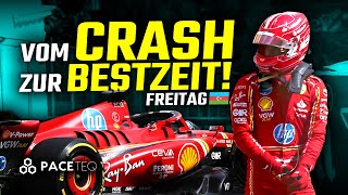 Freitag Baku Sind Leclerc amp Ferrari jetzt wieder Favorit [upl. by Claudetta782]