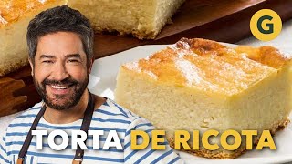 La FIEL y CLÁSICA TARTA de RICOTA Fácil y rápido 🍴 de la mano de Mauricio Asta  El Gourmet [upl. by Dowell433]