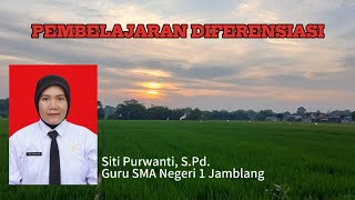 PEMBELAJARAN DIFERENSIASI [upl. by Allard155]