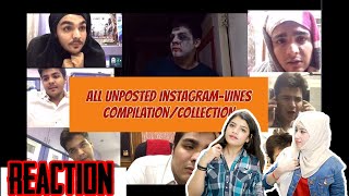 Ashish Chanchlani vines  REACTION All unposted INSTAGRAM vines compilationcollection REACTION [upl. by Ahsyt]