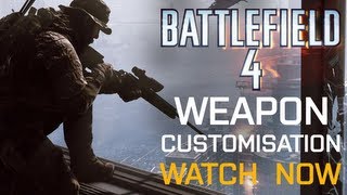 Battlefield 4 Weapon Customisation  FTW September 2013 [upl. by Oznohpla]