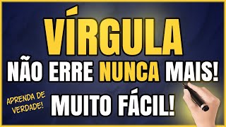 VÍRGULA 5 Dicas SIMPLES Sobre Como Usar a Vírgula CONCURSOS E VESTIBULARES [upl. by Hum]