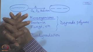 Mod12 Lec30 Environmental Degradation of Polymers [upl. by Ardelia]