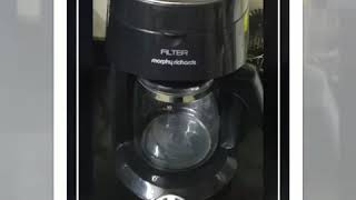 morphy richards filter coffee maker [upl. by Waldemar]