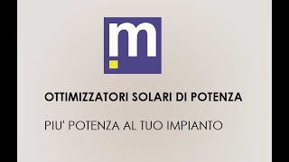 Ottimizzatori Solari di Potenza  Modena Impianti [upl. by Yorick851]