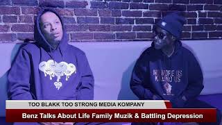 KingzKorner EP26  Benz amp Aziatikk Blakk Sitdown About Life Family Muzik amp Battling Depression [upl. by Kerianne977]