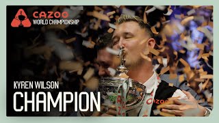 EMOTIONAL WILSON WINS TITLE  Cazoo World Championship 2024 😭 [upl. by Hannahsohs]