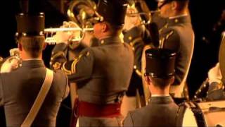 The Citadel Regimental Band amp Pipes at the 2010 Edinburgh Military Tattoo [upl. by Atinor185]