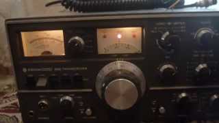 Kenwood TS520 SSB HF Transceiver [upl. by Rutledge410]