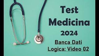 Test Medicina 2024 Analisi Banca Dati Logica 02  Bilance e Ruote Dentate [upl. by Dnana746]