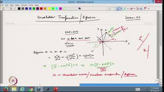 Householder transformation [upl. by Lila708]