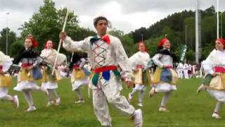 Biscay Folk Dance Festival 2011 Basque Country Travel with Manfred [upl. by Sunny]